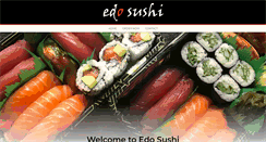 Desktop Screenshot of edosushi.co.uk